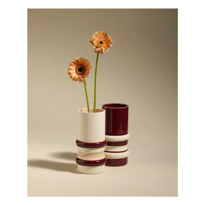 Aquarius vase | Carmine red- Product image n°4