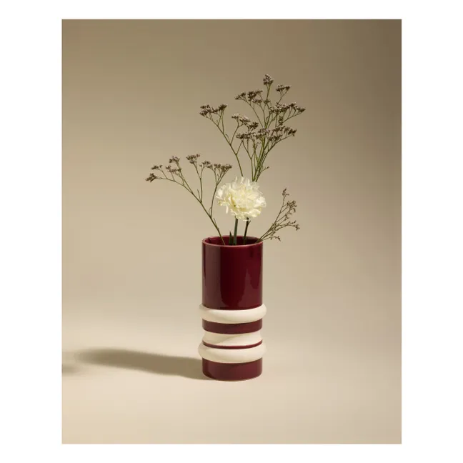 Aquarius vase | Carmine red