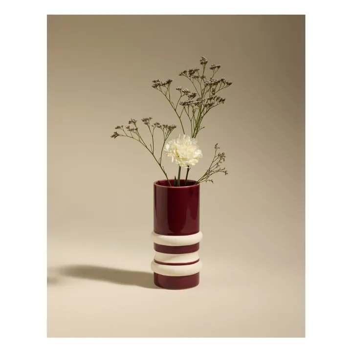 Aquarius vase | Carmine red- Product image n°3