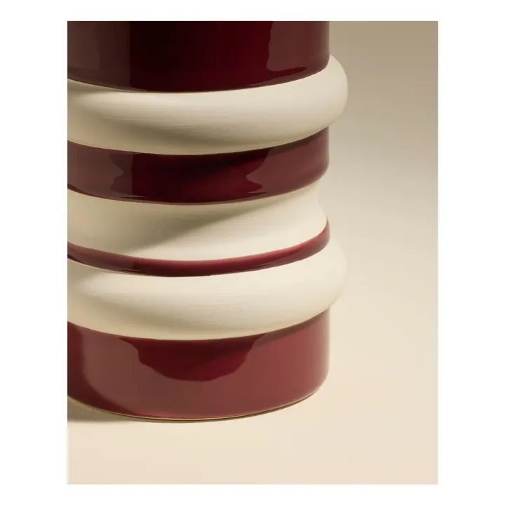 Aquarius vase | Carmine red- Product image n°2