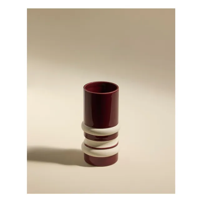 Aquarius vase | Carmine red
