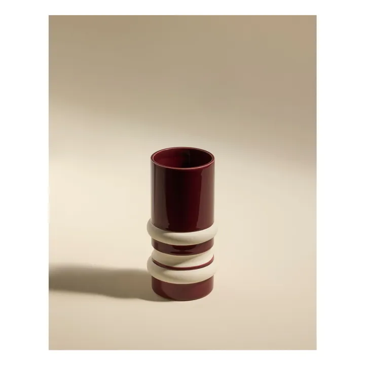 Aquarius vase | Carmine red- Product image n°1