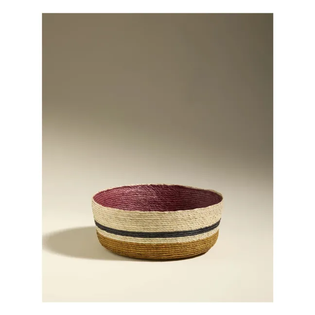 Globe storage basket | Ochre