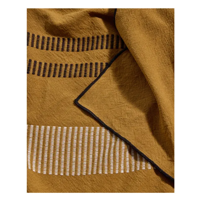 Passage Bedspread | Ochre