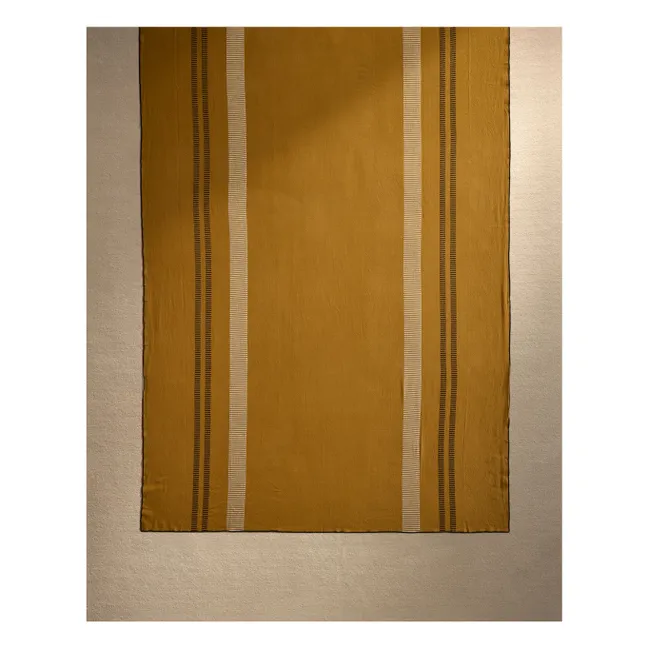 Passage Bedspread | Ochre