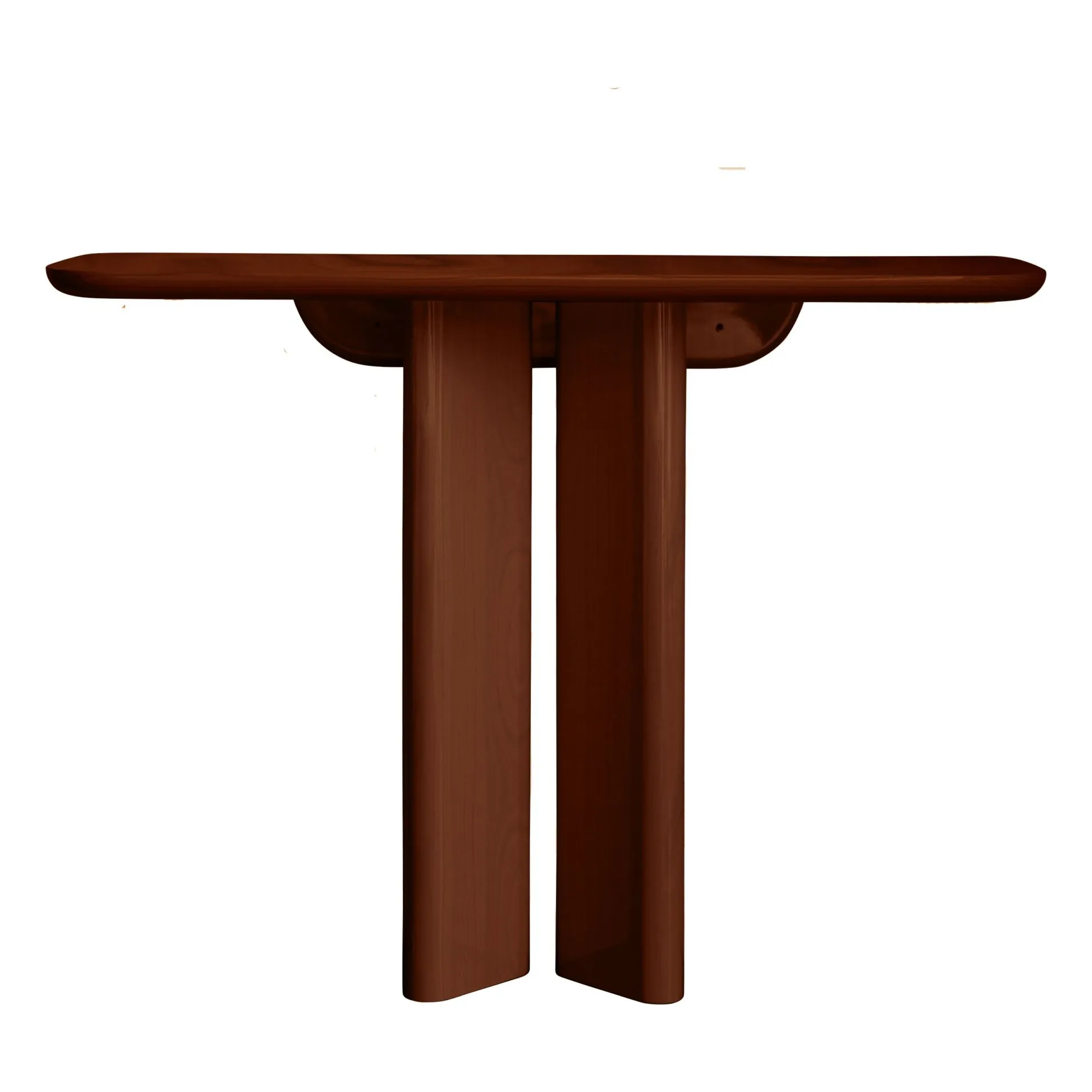 Gabrielle Paris Walnut Wooden Lou Console