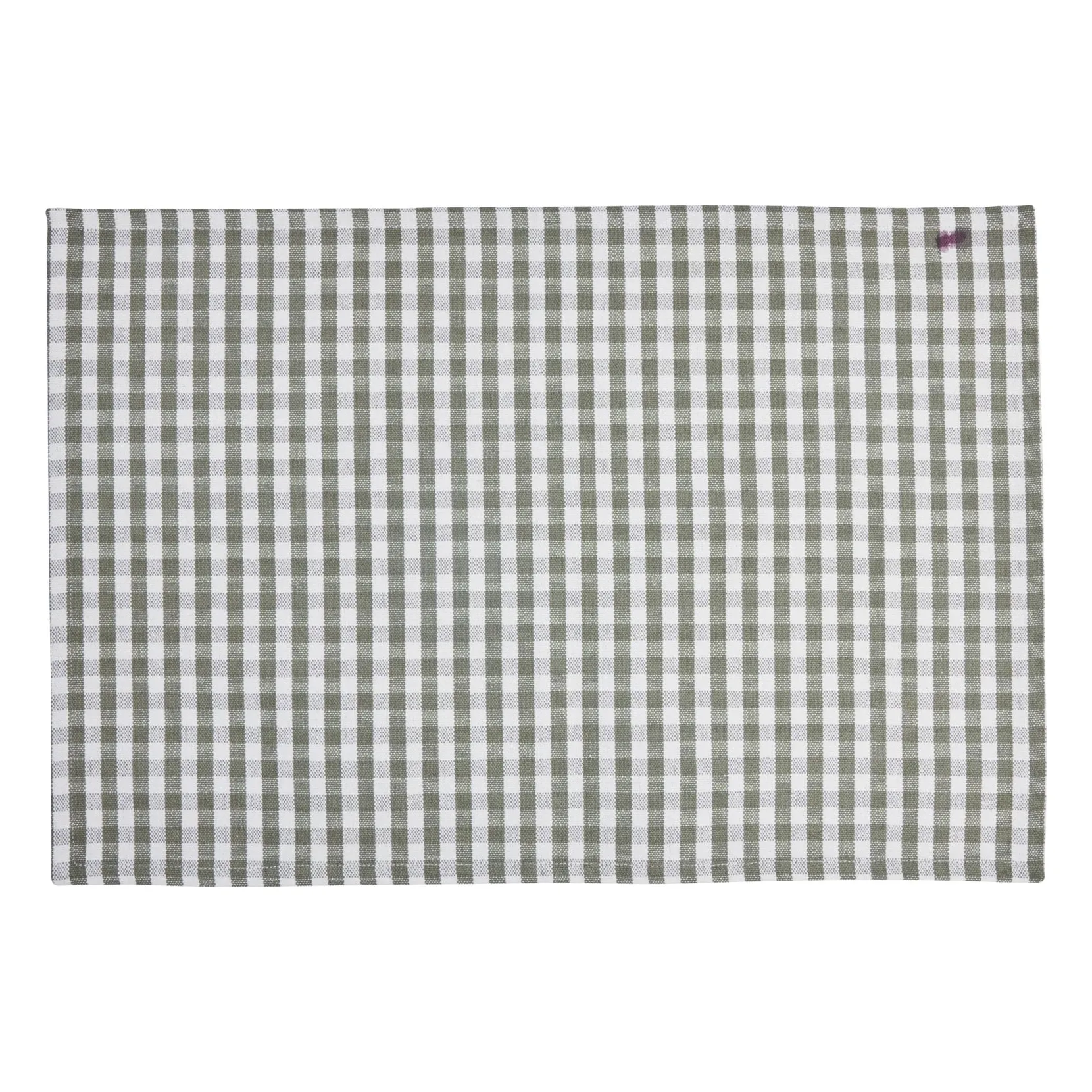 Gabrielle Paris Khaki Vichy Place Mat
