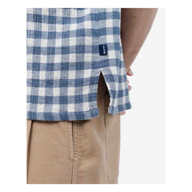 Camisa a cuadros Aloha | Azul