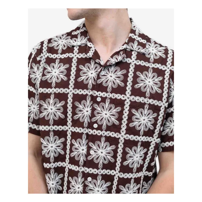 Camisa Aloha Khaju | Marrón