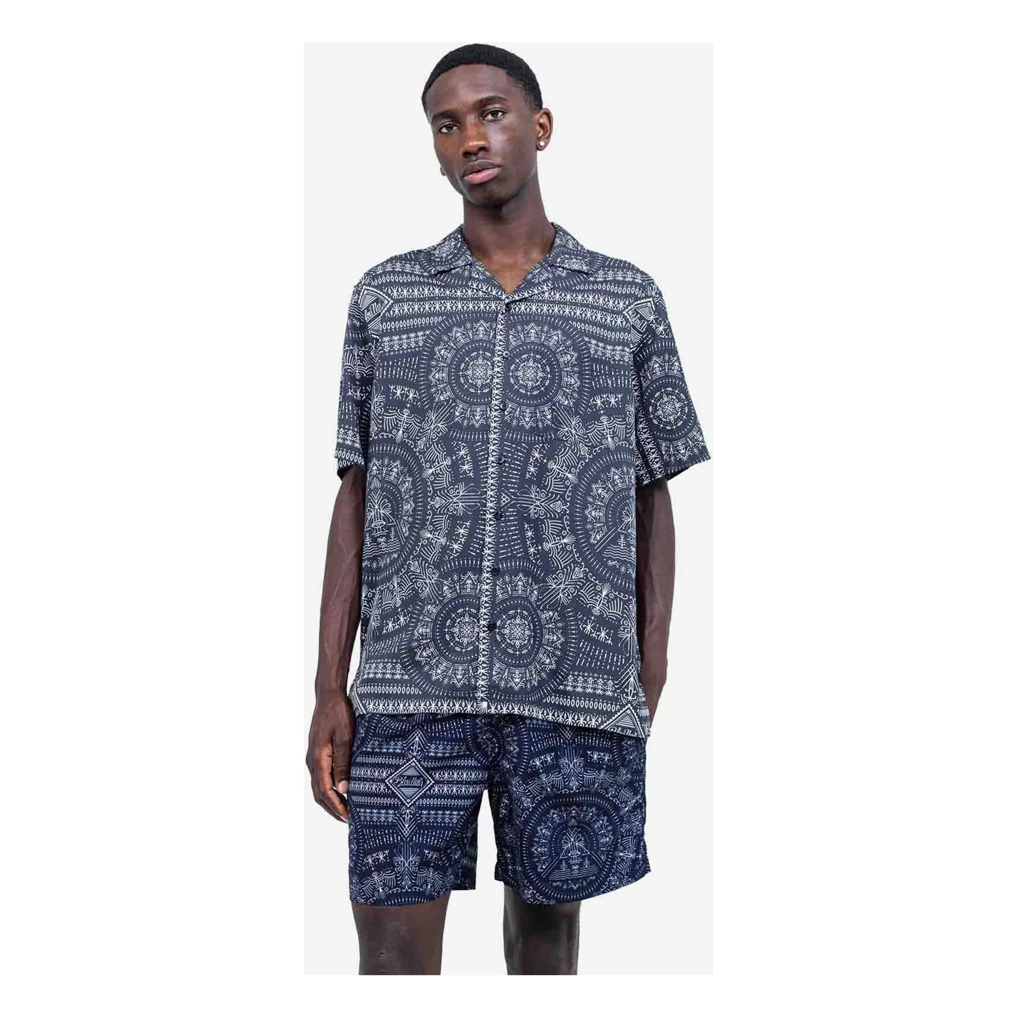 Olow Dark Grey Aloha Kendari Shirt