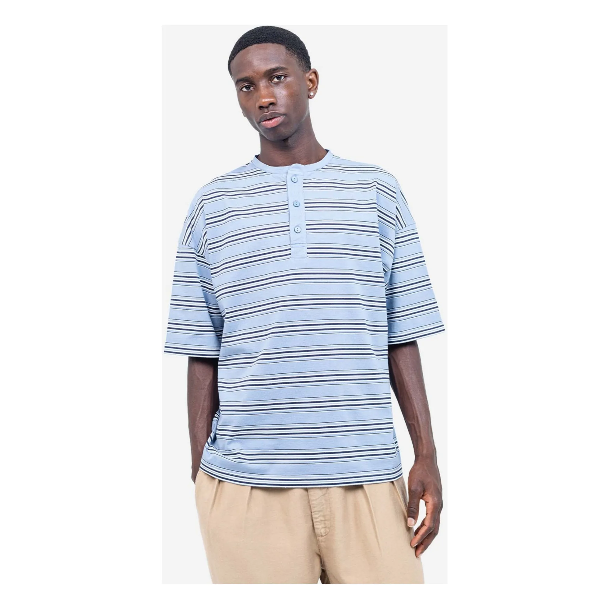 Olow Azure Blue Omi T-Shirt