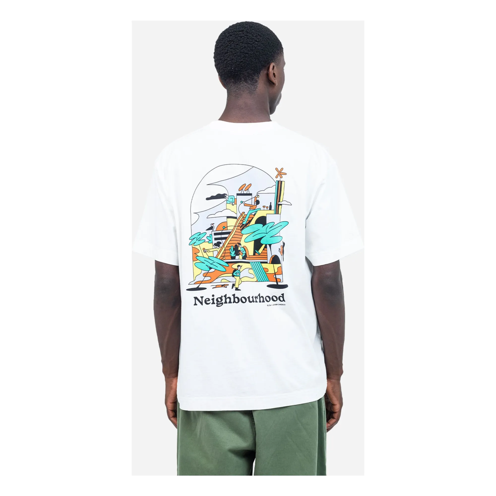 Olow Ecru Neighbourhood T-Shirt