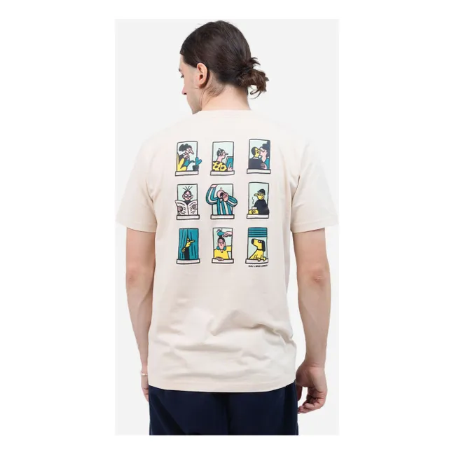 Camiseta del edificio | Crema