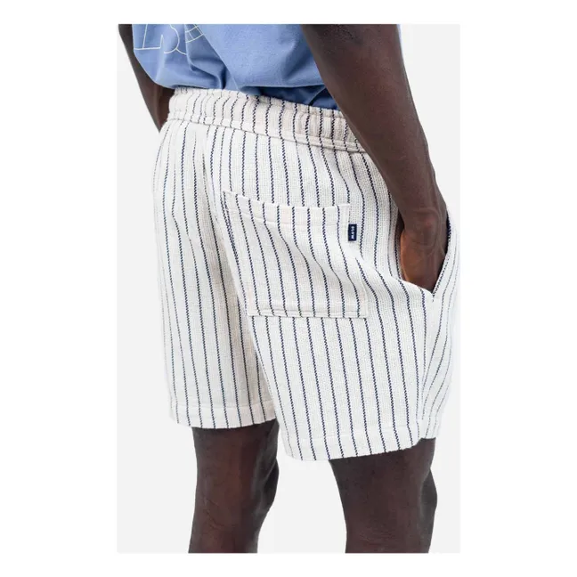 Pantalones cortos a rayas Bodhi | Blanco