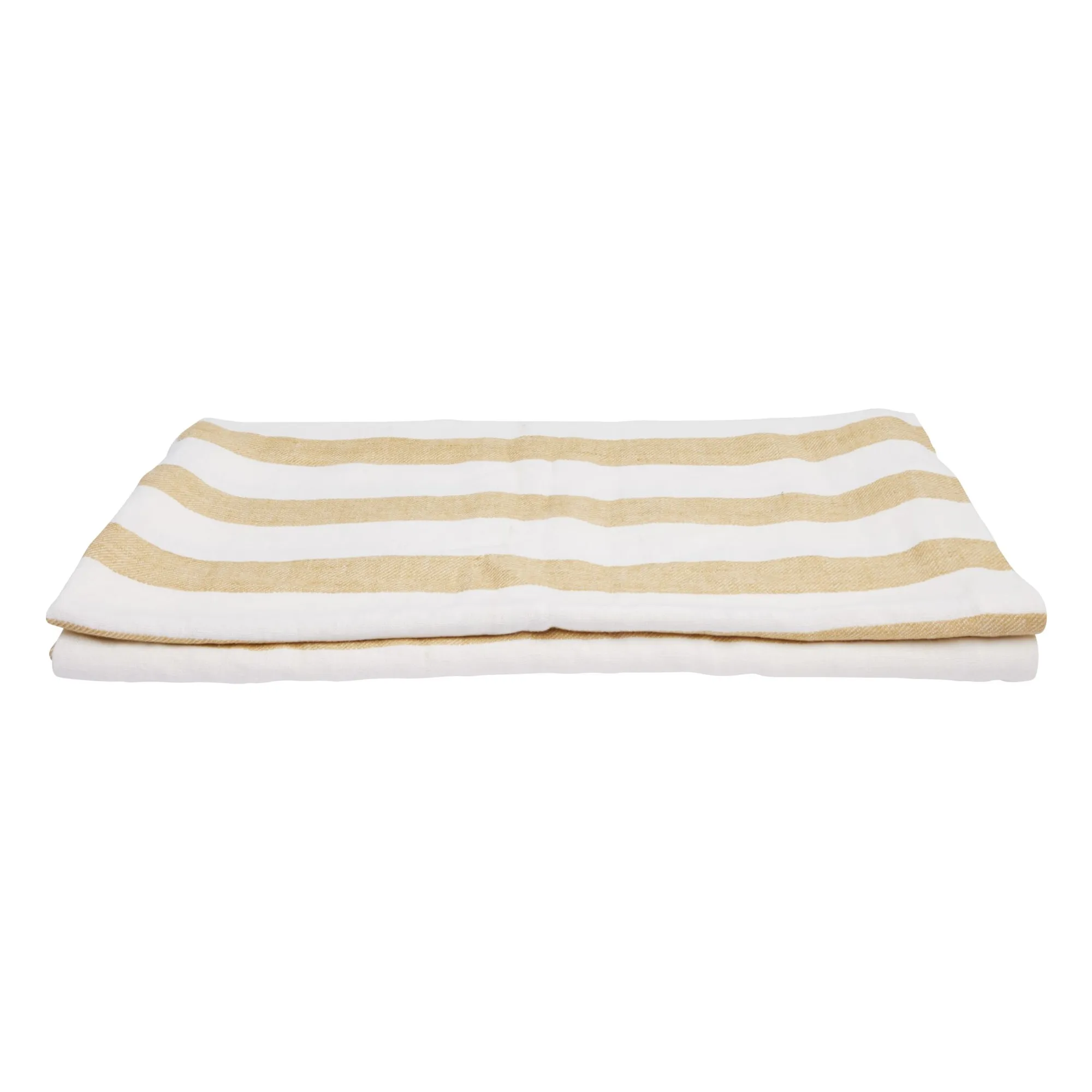 Gabrielle Paris Yellow Curry Colour Bastide Linen Tablecloth