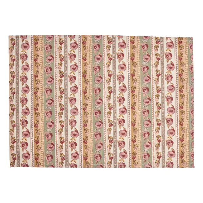 Cotton poplin quilt | Olive