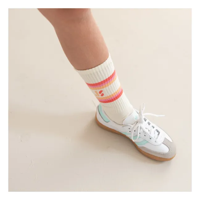 Js Sport Calcetines de algodón orgánico | Crudo