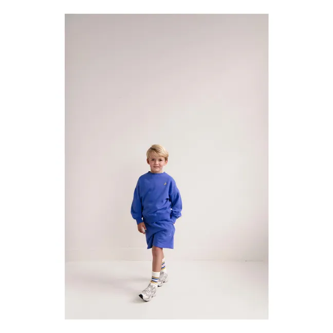 Jack sweatshirt Organic cotton | Cobalt