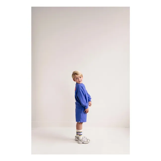 Sweat Jack Coton Bio | Cobalt