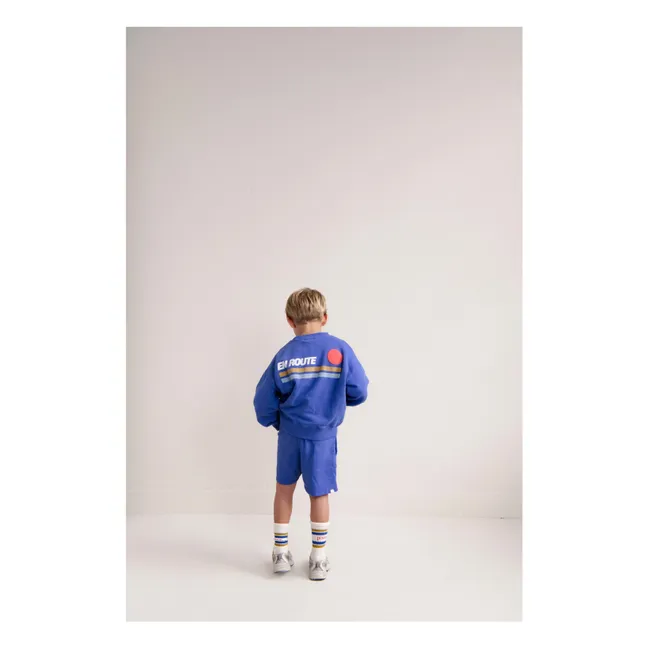 Jack sweatshirt Organic cotton | Cobalt