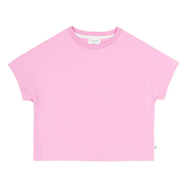Camiseta Livia de algodón orgánico | Rosa