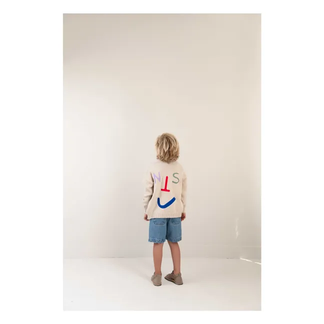 Rebeca Face de algodón orgánico | Arena