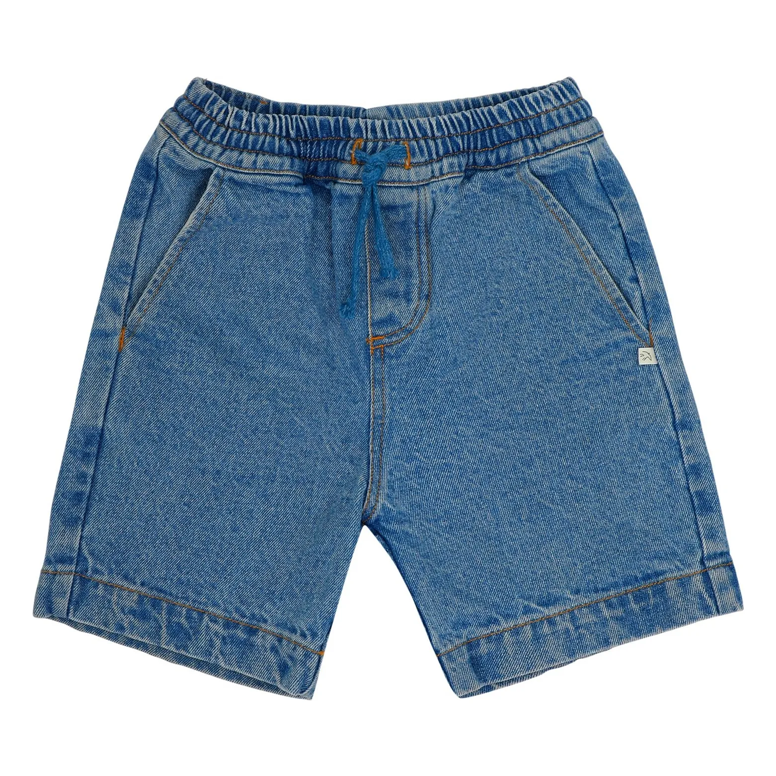 Jenest Blue Denim Shorts Kai Organic Cotton