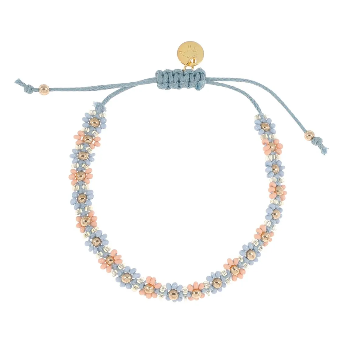 Jenest Blue Flower Bracelet