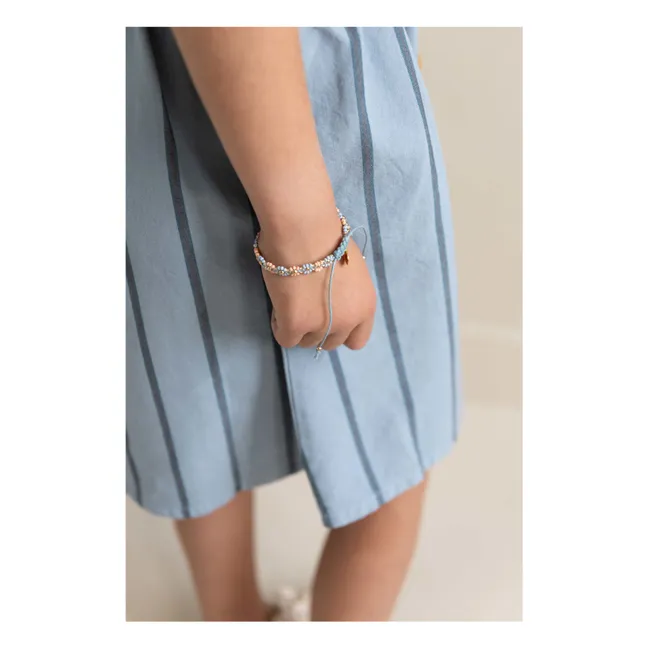 Bracelet Flower | Bleu