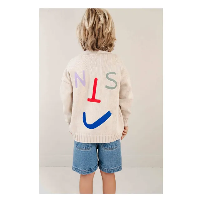 Rebeca Face de algodón orgánico | Arena