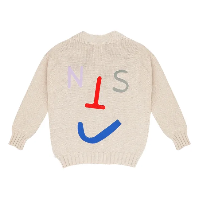 Rebeca Face de algodón orgánico | Arena