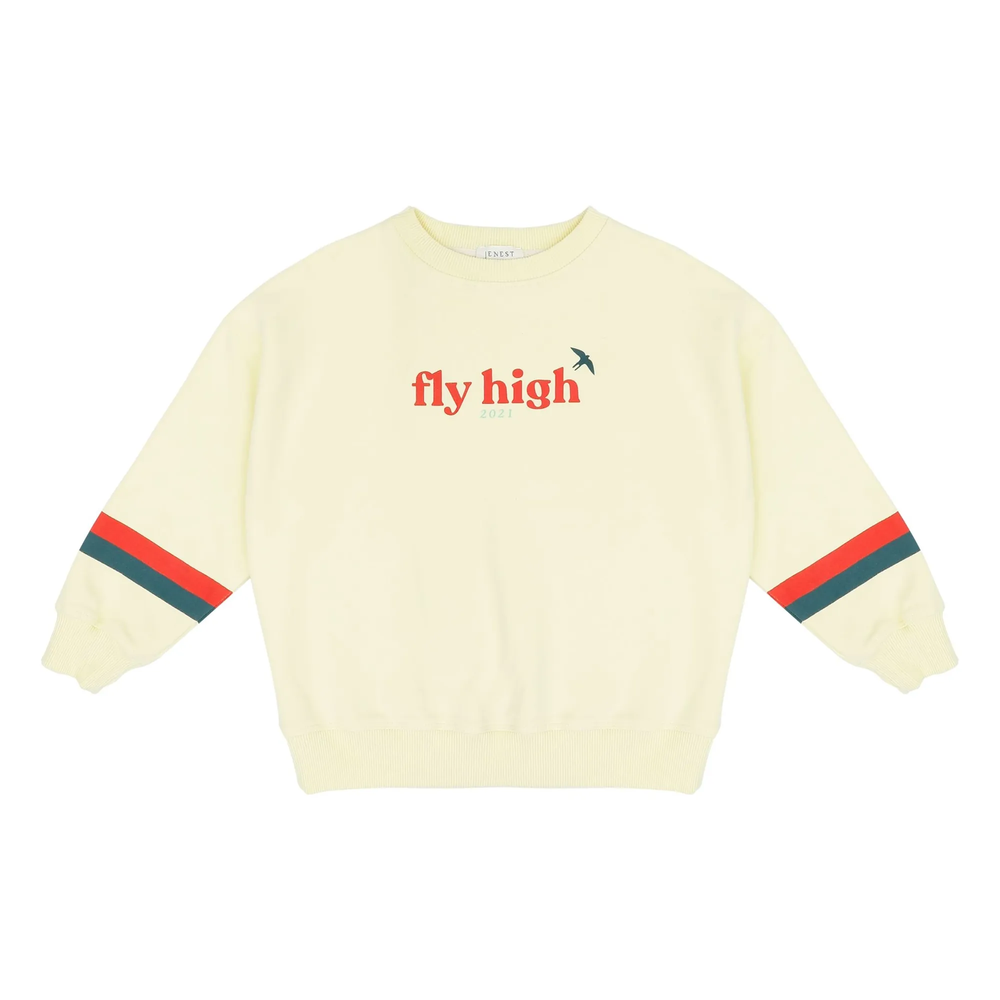 Jenest Pale Yellow Jules Organic Cotton Sweatshirt