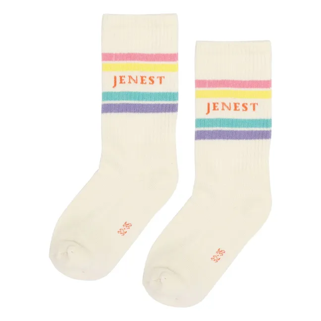 Calcetines de algodón ecológico Jenest Sport | Crudo