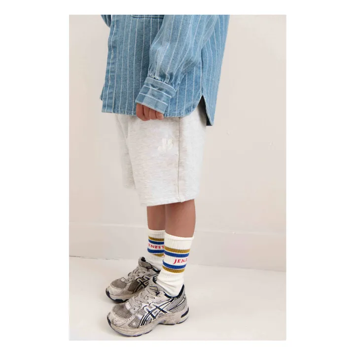 Calcetines de algodón ecológico Jenest Sport | Marfil- Imagen del producto n°1