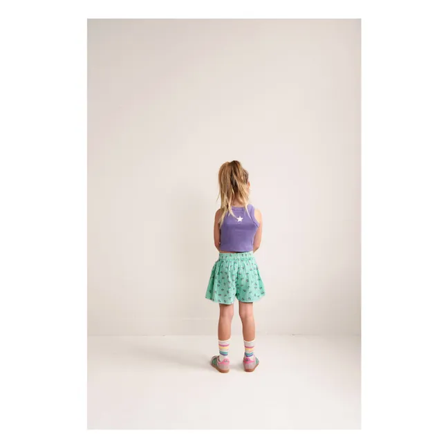 Camiseta de tirantes Bonnie Algodón orgánico | Lavanda