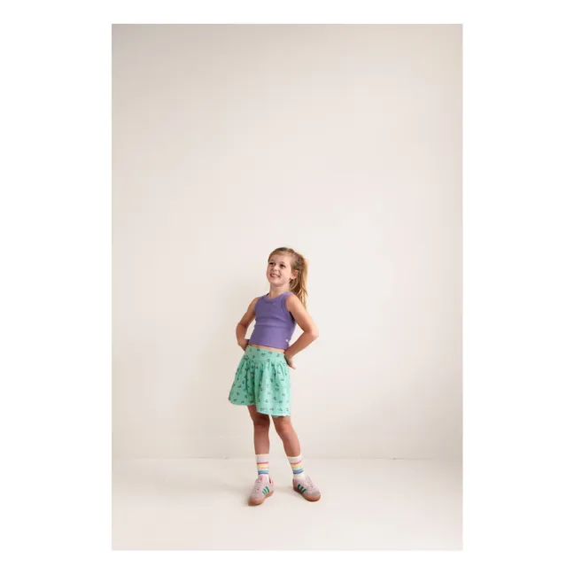 Camiseta de tirantes Bonnie Algodón orgánico | Lavanda