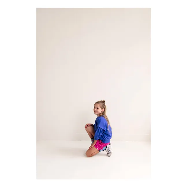 Sweat Balloon Etoile Coton Bio | Cobalt