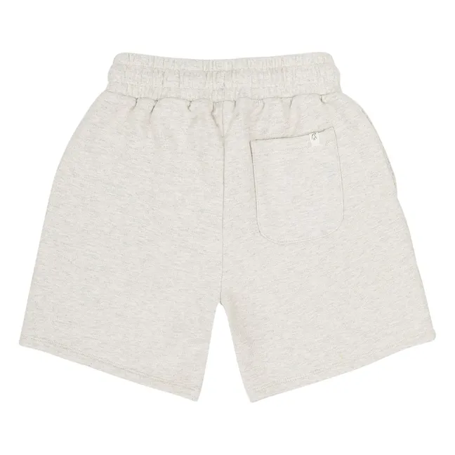 Pantalones cortos Xavi de algodón ecológico | Gris Claro