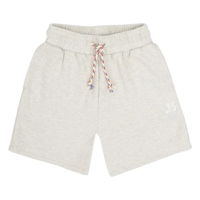 Pantalones cortos Xavi de algodón ecológico | Gris Claro