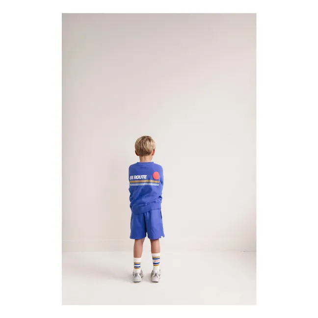 Pantalones cortos Ted Algodón orgánico | Cobalto