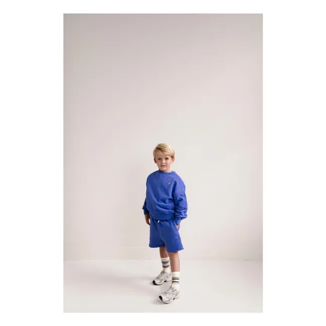 Pantalones cortos Ted Algodón orgánico | Cobalto