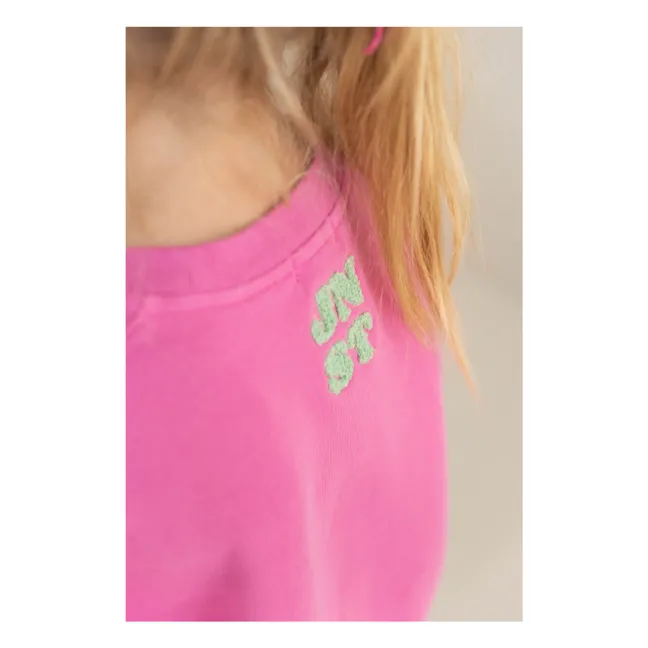 Sweat Tammie Coton Bio | Rose fuschia