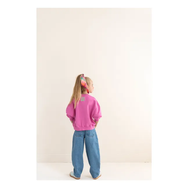 Sweat Tammie Coton Bio | Rose fuschia