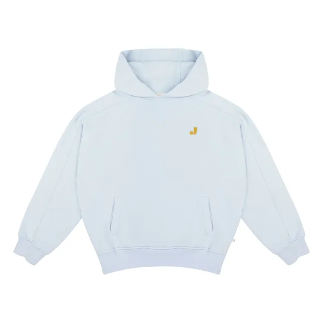 Taka organic cotton hoodie | Light blue