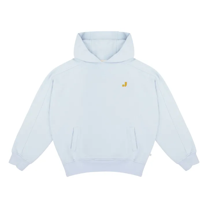 Sudadera con capucha Taka de algodón orgánico | Azul Cielo- Imagen del producto n°0