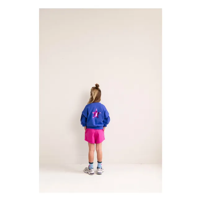 Short Lou Coton Bio | Rose fuschia