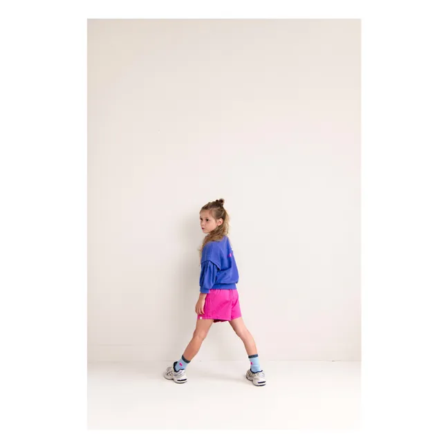 Short Lou Coton Bio | Rose fuschia