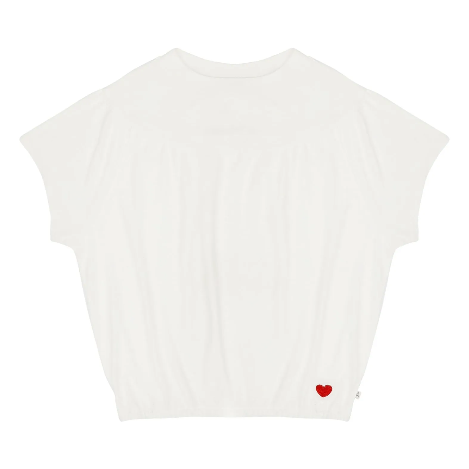 Jenest White Mimi Organic Cotton T-Shirt
