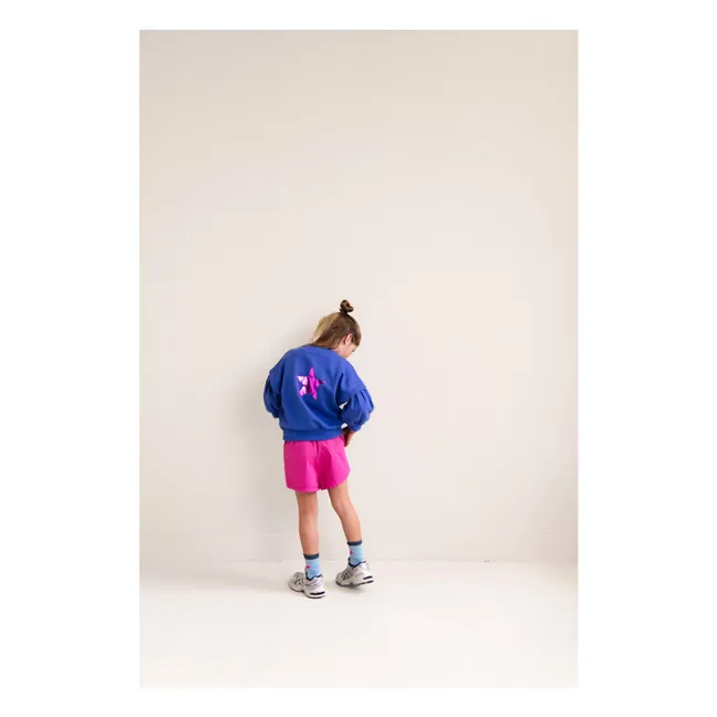 Short Lou Coton Bio | Rose fuschia