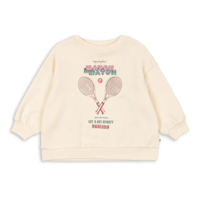 Sweat Loupy Match Coton Bio | Crème